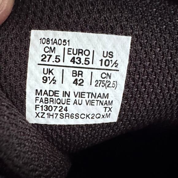 ASICS Matflex 7 Wrestling Shoes Men 10.5 Black Synthetic Performance 1081A051 - Picture 9 of 9